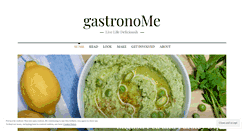 Desktop Screenshot of gastronomeblog.com